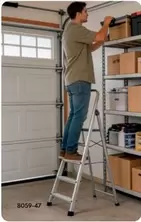 ESCALERA DOMÉSTICA ALUMINIO 5 PELDAÑOS
