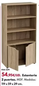 Estantería 2 Puertas