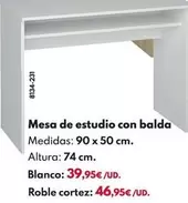 Mesa De Estudio Con Balda