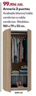 Armario 2 Puertas