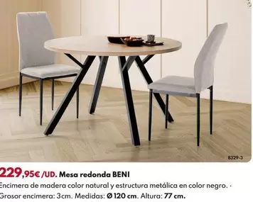 Mesa Redonda Beni