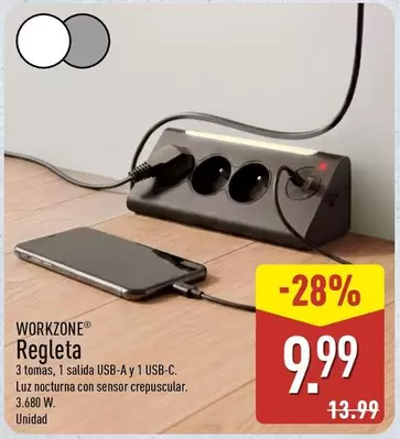 Workzone - Regleta