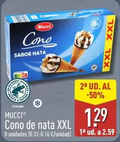 Mucci - Cono De Nata XXL