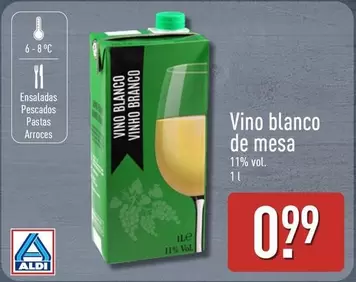 Aldi - Vino Blanco De Mesa