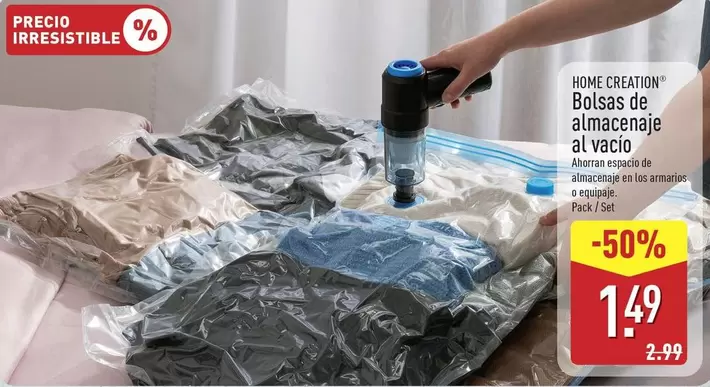 Home Creation - Bolsas De Almacenaje Al Vacio