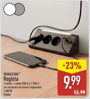 Workzone - Regleta