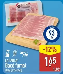 La Tabla - Baco Fumat