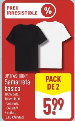 up fashion - Samarreta Basica