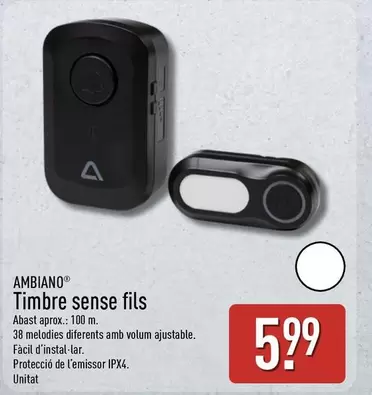 Ambiano - Timbre Sense Fils