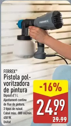 Ferrex - Pistola Pol-Voritzadora De Pintura