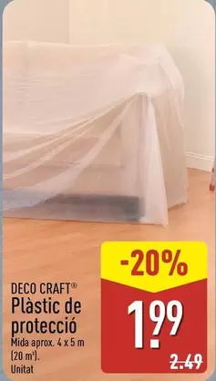 Deco Craft - Plastic De Protecció