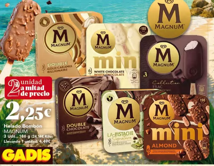 Magnum - Helado Bombon