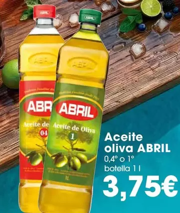 Abril - Aceite Oliva 0,4° O 1°