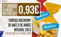 Bicentury - Tortitas De Maiz O De Arroz Integral