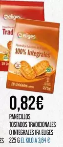 eliges - Panecillos Tostados Tradicionales O Integrales