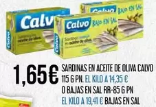 Calvo - Sardinas En Aceite De Oliva