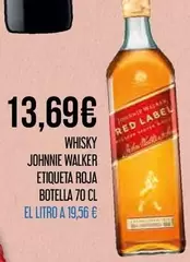 Walker - Etiqueta Roja Botella