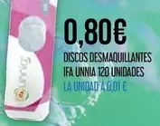 ifa unnia - Discos Desmaquillantes