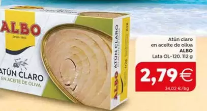 Albo - Atún Claro En Aceite De Oliva