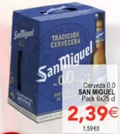 San Miguel - Cerveza 0,0