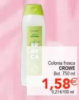Crowe - Colonia Fresca