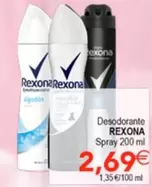 Rexona - Desodorante Spray