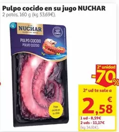 Nuchar - Pulpo Cocido En Su Jugo