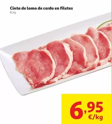 Cinta De Lomo De Cerdo En Filetes