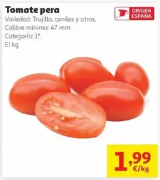 origen - Tomate Pera