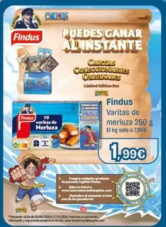 Findus - Varitas De Merluza