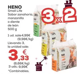 Small Life - Heno Sabor Zanahoria