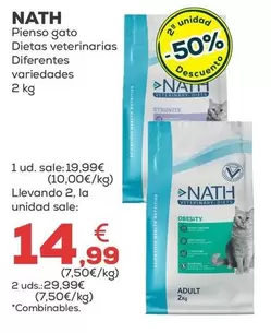 Nath - Pienso Gato Dietas Veterinarias