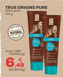 True Origins - Pure Malta Gatos
