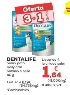 Dentalife - Snack Gato Daily Oral Salmon