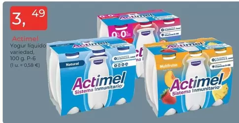 Actimel - Yogur Líquido
