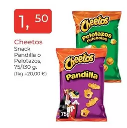 Cheetos - Snack Pandilla O Pelotazos