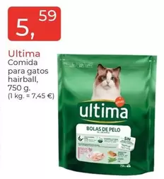 Última - Comida Para Gatos Hairball