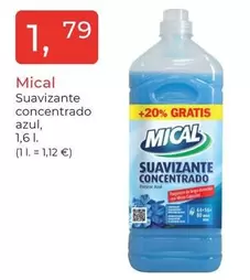 Mical - Suavizante Concentrado Azul