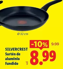 SilverCrest - Sarten De Aluminio Fundido