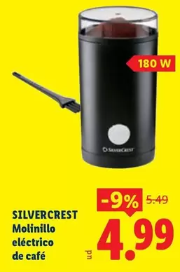 SilverCrest - Molinillo Electrico De Café