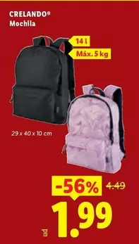 Crelando - Mochila
