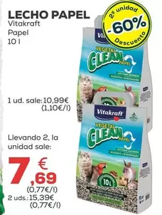 Vitakraft - Lecho Papel
