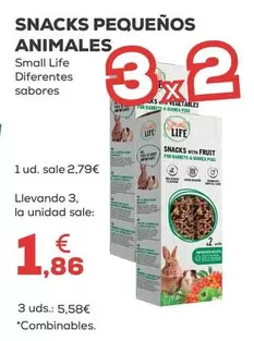 Small Life - Snacks Pequenos Animales