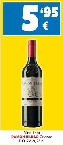 Ramón Bilbao - Vino Tinto Crianza D.o. Rioja