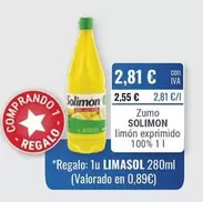 Solimón - Zumo Limón Expremido 100%