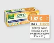 Gullón - Digestive Galleta Avena Sin Azúcar Zero