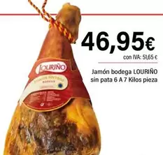 Louriño - Jamón Bodega Sin Pata