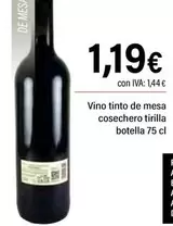 Cosechero - Vino Tinto De Mesa Tirilla