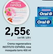 Oral B - Crema Regeneradora Insituto Rosa Mosqueta Tarro