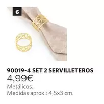 90019-4 Set 2 Servilleteros
